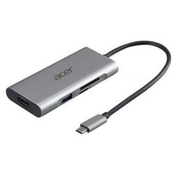 Acer 7in1 Type C dongle: 1 x HDMI, 3 x USB3.2, 1 x SD/TF, 1 x PD, Up to 5Gb