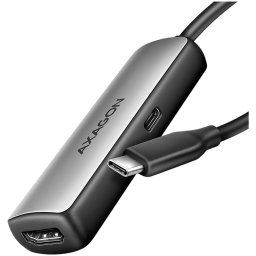 AXAGON RVC-HI8KPD USB-C - HDMI 2.1 adapter, 8K/60Hz, 4K/144Hz, HDR10+, PD 1