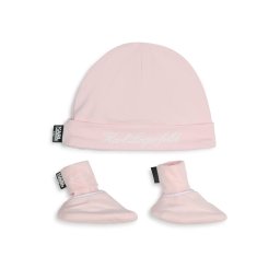 Karl Lagerfeld Kids Комплект шапка и чорапи Z30180 Розов