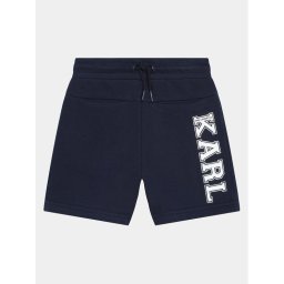 Karl Lagerfeld Kids Спортни шорти Z30025 D Тъмносин Regular Fit