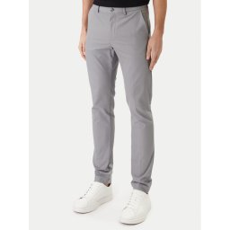 BOSS Чино панталони P-Kaiton1 50543945 Сребрист Slim Fit