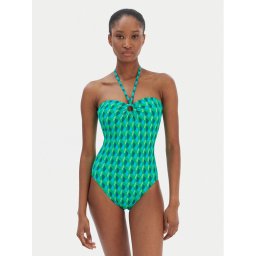 Seafolly Бански костюм Sorrento 11124-277 Зелен