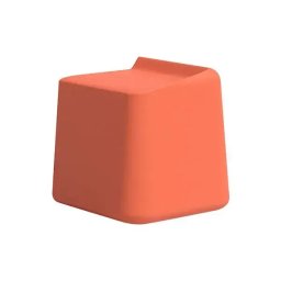 Модулна седалка Boln Sarek L, Coral, квадратна, 450 х 450 х 490 mm