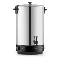 Klarstein KonfiStar 50, тенджера за консервиране, съд за топли напитки, 50L, 110°C, 120 min, неръждаема стомана (FP13-Food preser 50L)