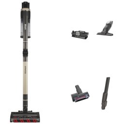 Вертикална безжична прахосмукачка 2в1 Shark IZ400EUT Stratos True Pet Flexology, 309W, 25.2V, 0.7L, 60 мин. автономия, CleanSense IQ, Pet Pro, DuoClean, PowerFins LED, Anti-Hair Wrap Plus, Златист