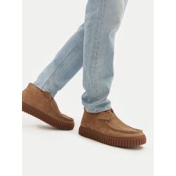 Clarks Зимни обувки Torhill Hi 26173663 Кафяв