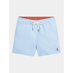 Polo Ralph Lauren Плувни шорти 320934463001 Светлосиньо Regular Fit