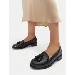 Clarks лоуфъри с дебела подметка Havisham Edge 26178703 Черен