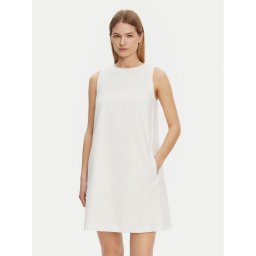 Weekend Max Mara Ежедневна рокля Racer 2515221102 Бял Regular Fit