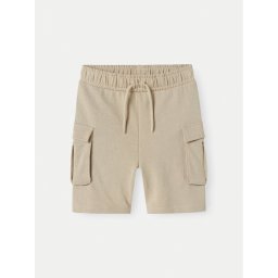 NAME IT Спортни шорти Mollie 13240449 Бежов Regular Fit