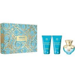 Versace Pour Femme Dylan Turquoise Комплект (EDT 50ml + BL 50ml + SG 50ml) за Жени