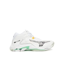 Mizuno Обувки за зала Wave Lightning Z8 Mid V1GA2405 Бял