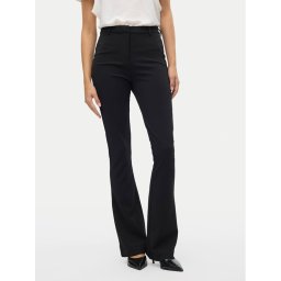 Vero Moda Текстилни панталони Vmamira 10250284 Черен Regular Fit