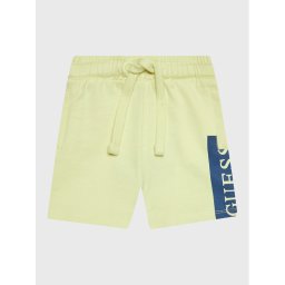 Guess Спортни шорти N3GD03 KA6R0 Жълт Relaxed Fit