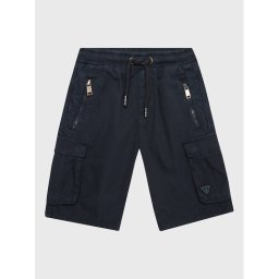 Guess Шорти от плат L2RD01 D3XN0 Тъмносин Regular Fit