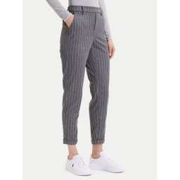 Vero Moda Чино панталони Maya 10331952 Сив Tapered Fit