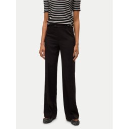 Vero Moda Текстилни панталони Texas 10334103 Черен Straight Fit