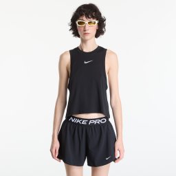 Nike Pro Women's Dri-FIT Tank Top Black/ White M