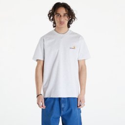 Тениска Carhartt WIP S/S American Script T-Shirt UNISEX Ash Heather L