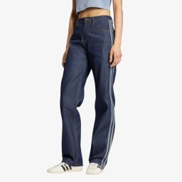 Дънки adidas Firebird Mid Rise Straight Denim Pant Indigo Denim 25/30