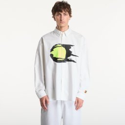 Риза Nike Club Rules Men's Long-Sleeve Oxford Top Summit White/ Summit White L