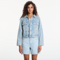 Яке Calvin Klein Jeans Branded Boxy Denim Jacket Fresh Water L
