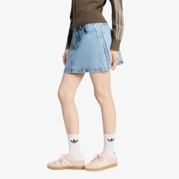 Пола adidas Mid Rise Denim Skirt Light Denim 8