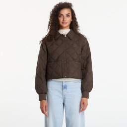 Яке Calvin Klein Jeans Ulw Short Seasonal Quilted Liner Jacket Dark Coffee XS