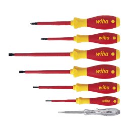 Комплект отвертки Wiha SoftFinish electric, 7 броя