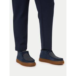 Clarks Зимни обувки Torhill Hi 26183427 Тъмносин