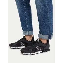 EA7 Emporio Armani Сникърси 7X000334 AF18610 MC001 Черен