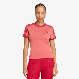 Тениска adidas Heather 3s Cali T-Shirt Team Victory Red/ Preloved Scarlet/ Team Victory Red XS