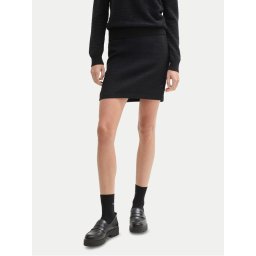 Tom Tailor Мини пола 1044649 Черен Regular Fit