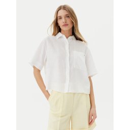 Tommy Hilfiger Риза WW0WW44720 Бял Relaxed Fit