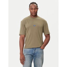 HUGO Тишърт Manche Courte Homme 50509991 Каки Regular Fit