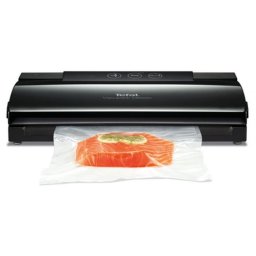 Уред за вакуумиране Tefal VT254070 Vacupack classic plastic, automatic "vaccum & seal", 18 bags included, vertical storage, seal functions, stop function