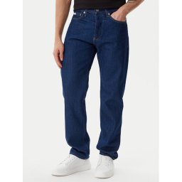 Calvin Klein Jeans Дънки J30J327207 Тъмносин Straight Fit