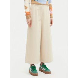 Weekend Max Mara Панталони тип кюлоти Disco 2515131101 Бежов Wide Leg