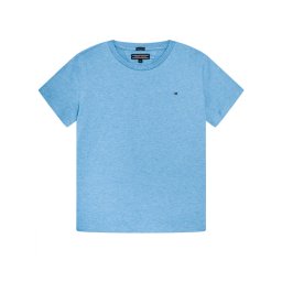 Tommy Hilfiger Тишърт KB0KB04140 S Светлосиньо Regular Fit