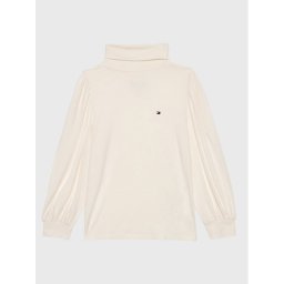 Tommy Hilfiger Поло KG0KG06895 M Екрю Regular Fit