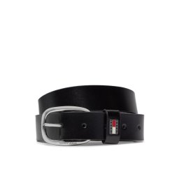 Tommy Jeans Дамски колан Tjw Oval 3.0 AW0AW15836 Черен