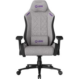 LORGAR CHA41, Ergonomic Gaming Chair Advanced, premium anti-stain fabric, Grey
