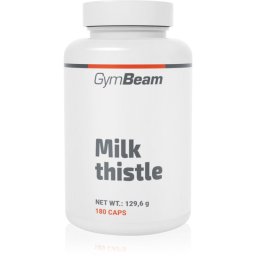 GymBeam Milk Thistle капсули за подпомагане на функцията на черния дроб 129.6 гр.