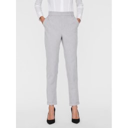 Vero Moda Чино панталони Maya 10225280 Сив Regular Fit