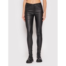 Vero Moda Текстилни панталони Seven 10138972 Черен Slim Fit