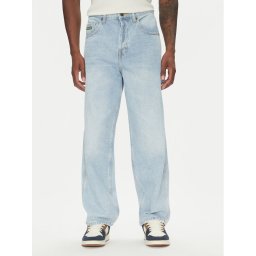 DC Shoes Дънки Worker Baggy Carpenter Ril ADYDP03087 Светлосиньо Regular Fit