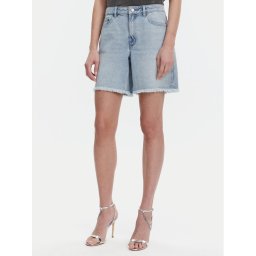 MICHAEL Michael Kors Дънкови шорти MS59066FAU Син Boyfriend Fit