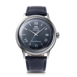 Orient RA-AC0024L – Мъжки часовник, Автомат, 40.5mm, Син, Римски цифри, Дата, 3 ATM - Classic