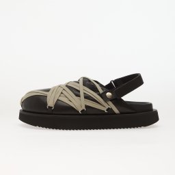 Обувки Rick Owens DRKSHDW Leather Padded Sandals - Padded Megalace Platform Black/ Pearl 10