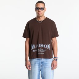 Тениска MM6 T-Shirt Brown L
